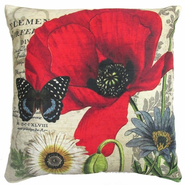 Poppy 2 Outdoor Pillow - Click to enlarge