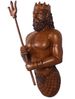 Poseidon (Neptune) Wall Decor - Wood Finish