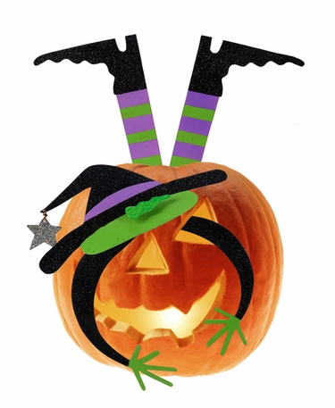 Pumpkin Kit - Halloween Witch - Click to enlarge