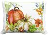 Pumpkins w/Leaves Outdoor Pillow