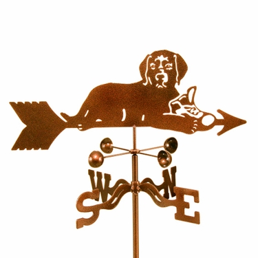 Puppy with Shoe Weathervane - Click to enlarge