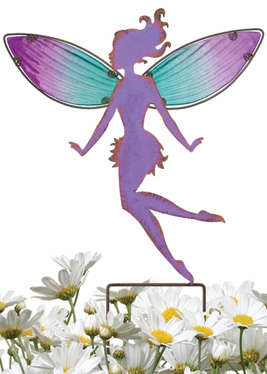 Large Purple Fairy Garden Stakes (Set of 2) - Click to enlarge