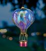 Purple Swirl Solar Hot Air Balloon Lantern