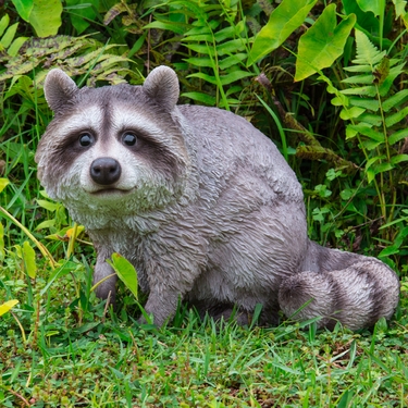Three Raccoon Statue Raccoon Statue - Standing