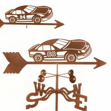 Race Car Weathervane - Click to enlarge