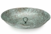 Rain Chain Basin - Blue Verde
