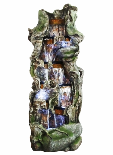 Rainforest Fantasy Outdoor Fountain - Click to enlarge
