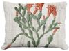 Red Cactus Flower 1 Outdoor Pillow