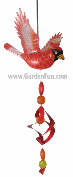 Red Cardinal Bird Bouncer - Click to enlarge