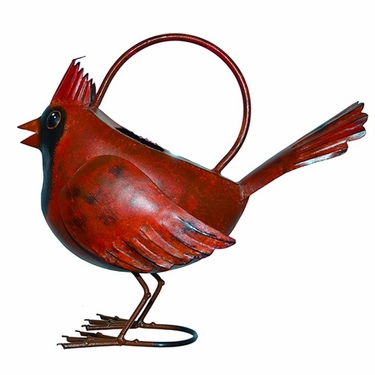 Red Cardinal Watering Can - Click to enlarge