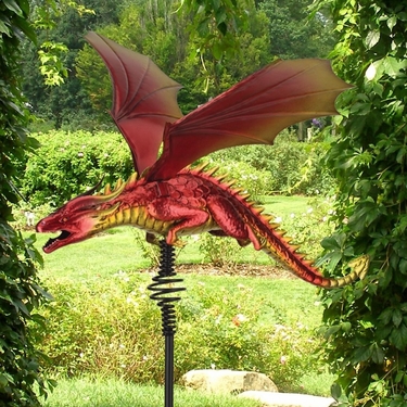 Red Dragon Bouncie Stake - Click to enlarge