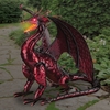 Red Solar Dragon Decor