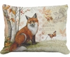 Red Fox Outdoor Pillow