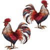 Red Leghorn Roosters (Set of 2)