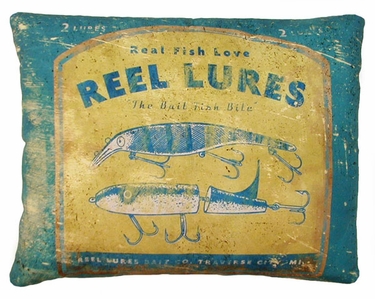 Reel Lures Outdoor Pillow - Click to enlarge