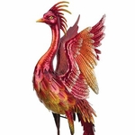 Rising Phoenix Bird Decor Statue