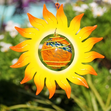 Rising Sun Glow Catcher - Click to enlarge