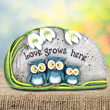 Romantic Baby Owls Statue - Click to enlarge