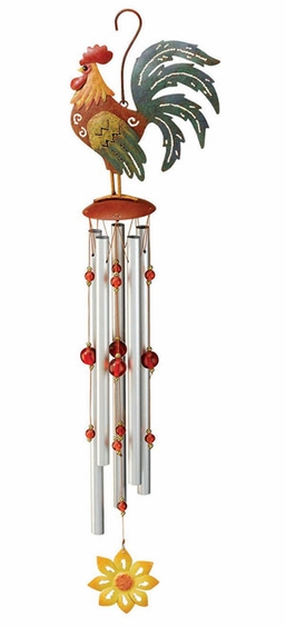 Rooster Wind Chime - Click to enlarge