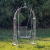 Royal Oasis Iron Swing Chair - Blue Bronze