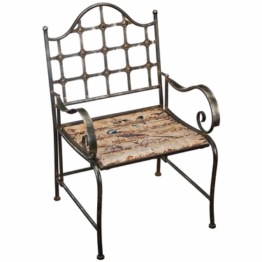 Rustic Bird Chair - Click to enlarge