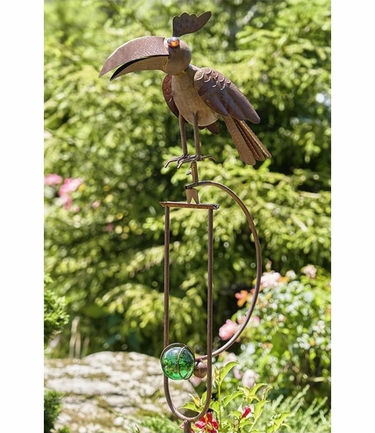 Rustic Raven Garden Swing Stake - Click to enlarge