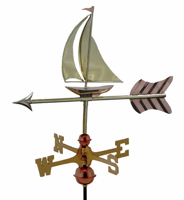 Sailboat Weathervane - Click to enlarge