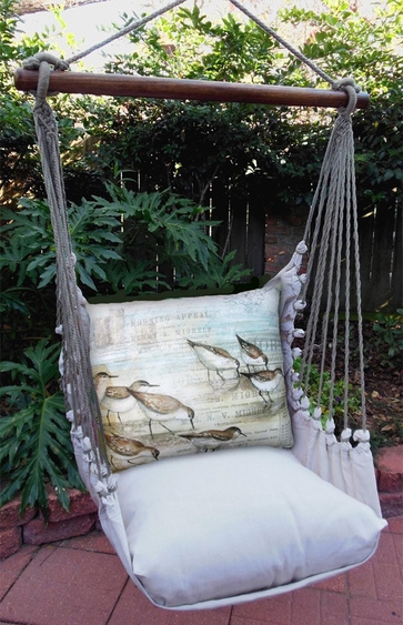 Sandpipers Hammock Chair Swing Set - Click to enlarge