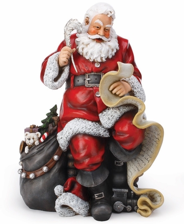 Santa's Good Boys & Girls Statue - Click to enlarge