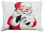 Santa's List Outdoor Pillow