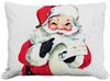 Santa's List Outdoor Pillow