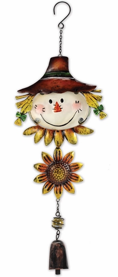 Scarecrow Glass Sign - Click to enlarge