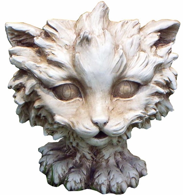 Scruffy Cat Planter - Click to enlarge