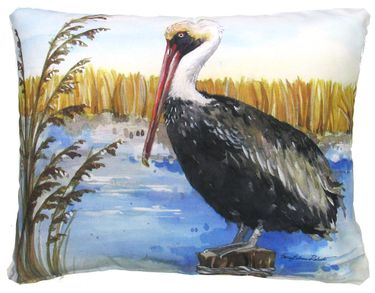 Sea Pelican Outdoor Pillow - Click to enlarge