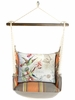 Serene Sunset Hummingbirds Hammock Chair Swing Set