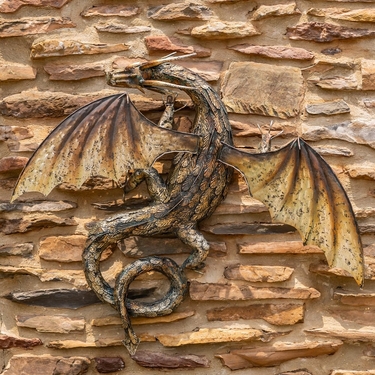 Serpentine Dragon Wall Decor (left) - Click to enlarge