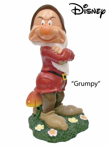 Seven Dwarfs Grumpy - Disney Garden Statue - Click to enlarge