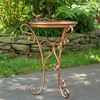 Shallow Copper Birdfeeder
