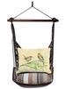 Slate Gray Botanical Robins Hammock Chair Swing Set