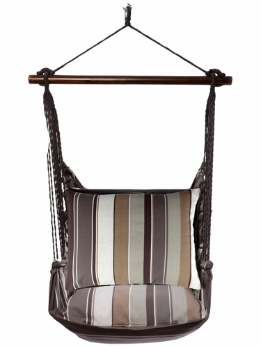 Slate Gray Fabric Hammock Chair Swing Set - Click to enlarge