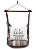Slate Gray Lake Life Hammock Chair Swing Set