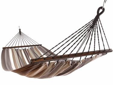 Slate Gray Stripe Hammock � Sundure Fabric - Click to enlarge