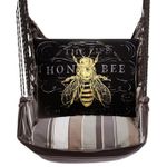 Slate Gray Vintage Bee Hammock Chair Swing Set