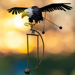 Small Flying Eagle Balance Rocker Garden Stake Small Flying Eagle Balance Rocker Garden Stake