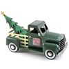Small Green Truck w/Christmas Tree