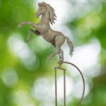 Small Horse Balance Rocker Garden Stake Small Horse Balance Rocker Garden Stake
