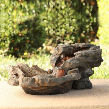 Small Water Creek Fountain w/LED Lights - Click to enlarge