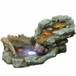 Small Water Creek Fountain w/LED Lights
