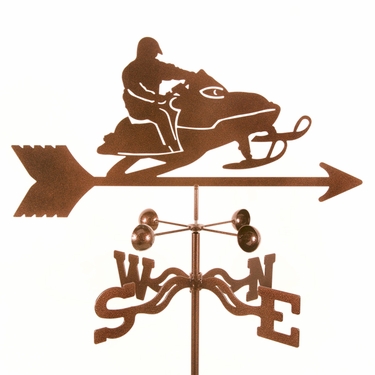 Snowmobile Weathervane - Click to enlarge