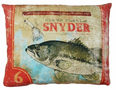 Snyder Fish Outdoor Pillow - Click to enlarge